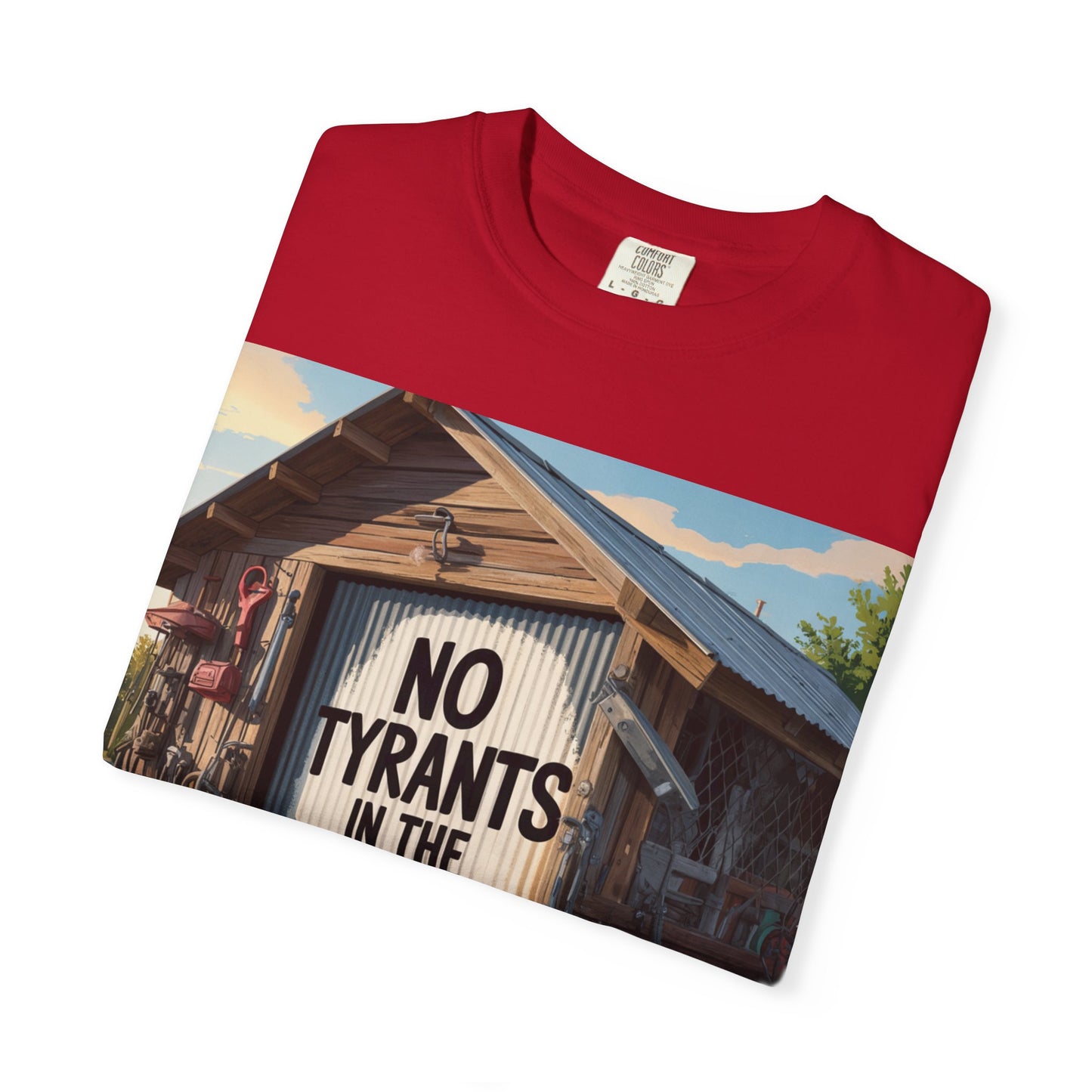 Garment-Dyed T-Shirt with Motivational Quote - Perfect for Casual Wear, Gifts, Home Decor, and Outdoor Adventures