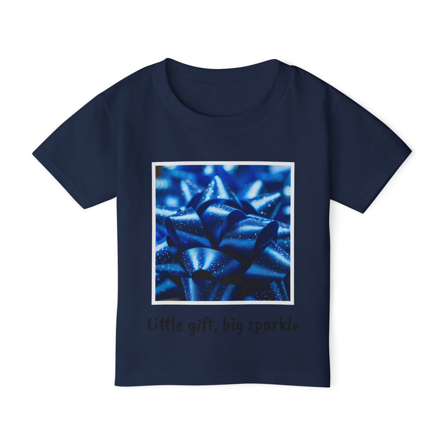 Toddler T-shirt Little Gift Big Sparkle Holiday Fun