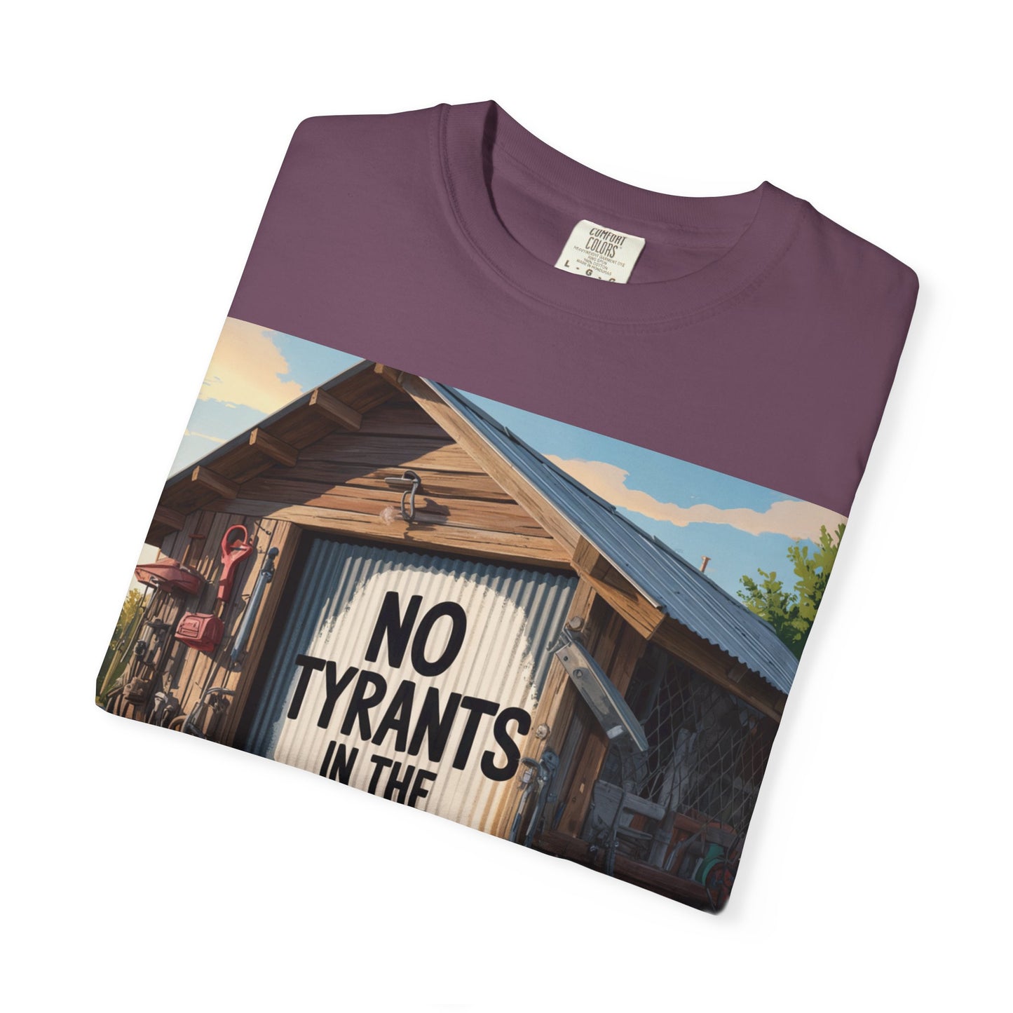 Garment-Dyed T-Shirt with Motivational Quote - Perfect for Casual Wear, Gifts, Home Decor, and Outdoor Adventures