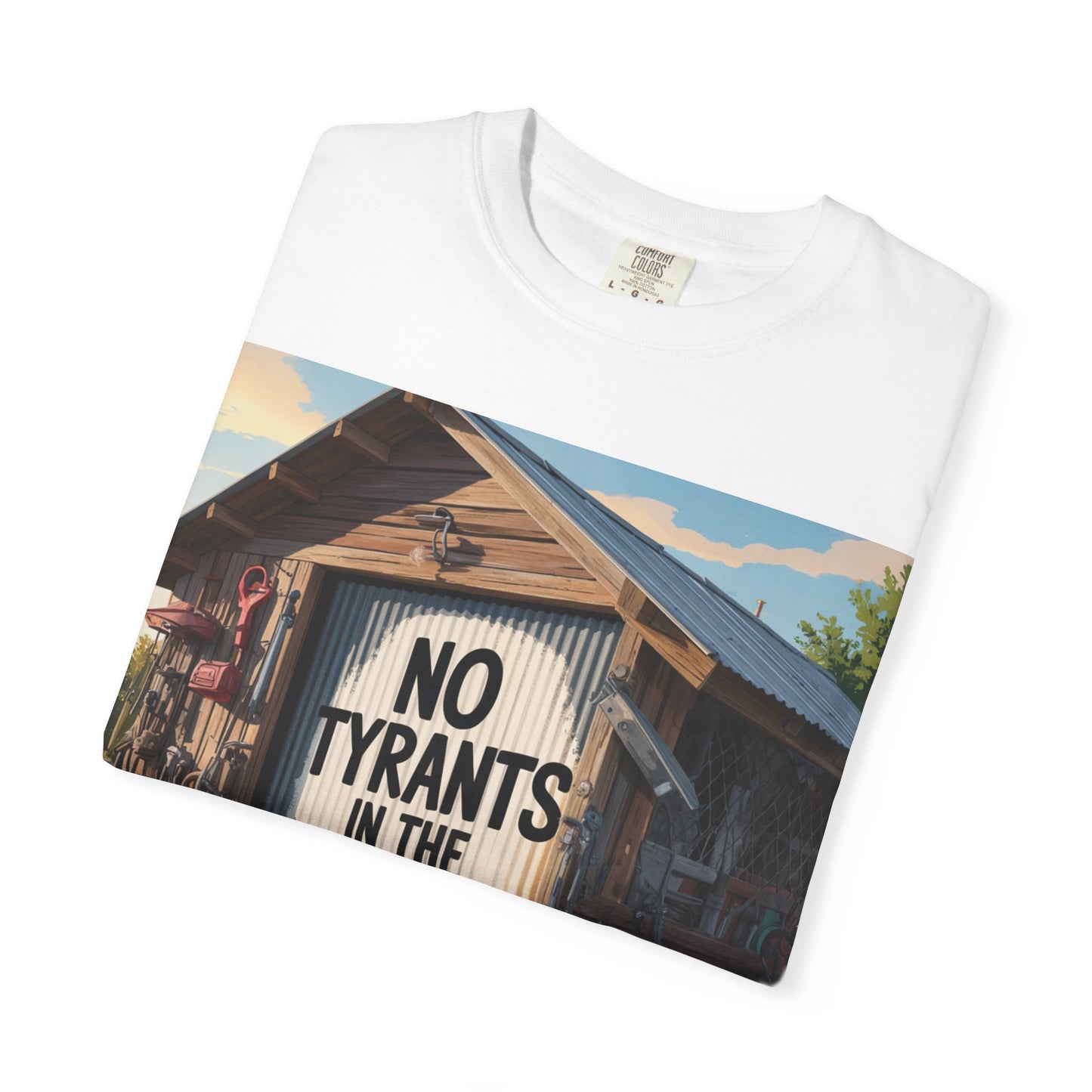 Garment-Dyed T-Shirt with Motivational Quote - Perfect for Casual Wear, Gifts, Home Decor, and Outdoor Adventures