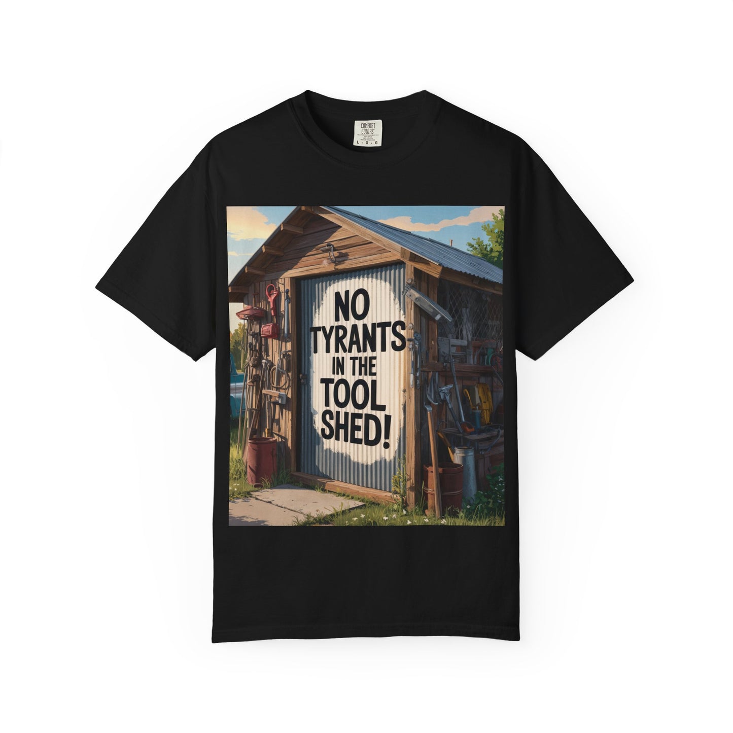 Garment-Dyed T-Shirt with Motivational Quote - Perfect for Casual Wear, Gifts, Home Decor, and Outdoor Adventures