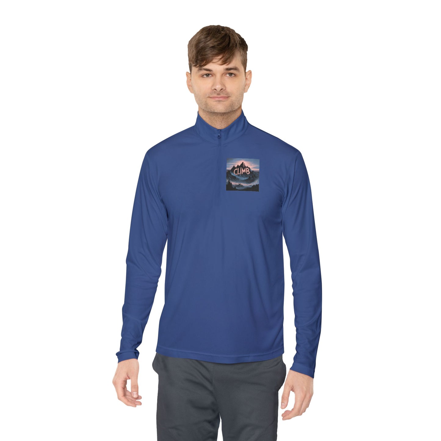Quarter-Zip Pullover Climb To The Top