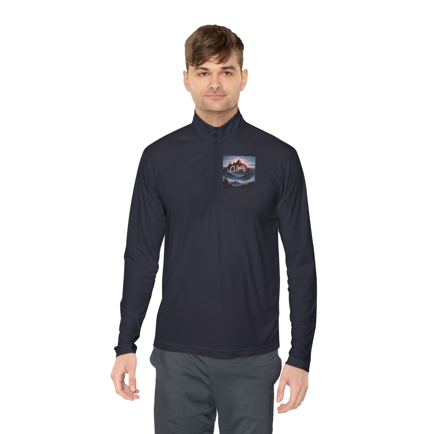 Quarter-Zip Pullover Climb To The Top